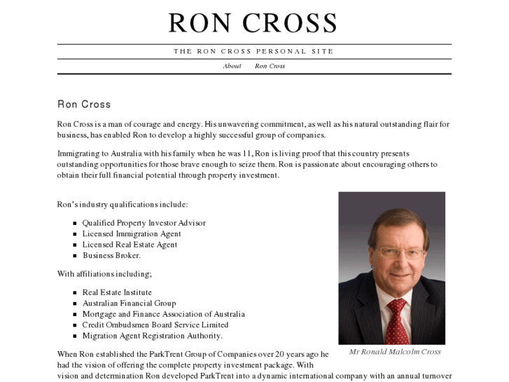 www.roncross.com.au