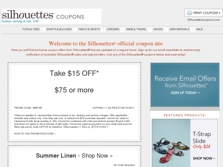 www.silhouettescoupons.com