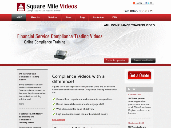 www.squaremilevideos.com