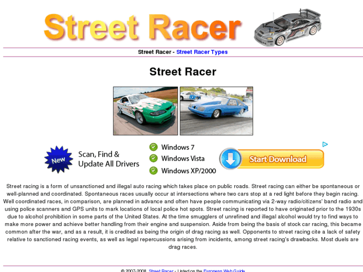 www.streetracer.eu