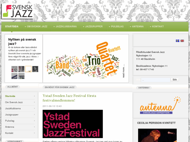 www.svenskjazz.se