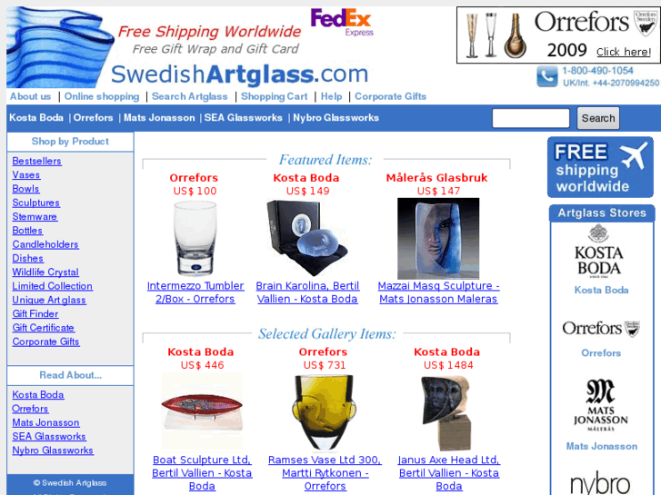 www.swedishartglass.com