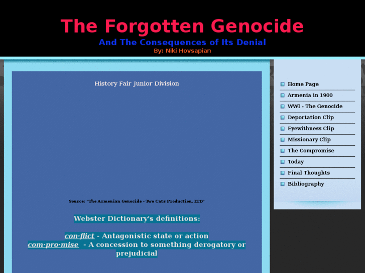 www.theforgottengenocide.com