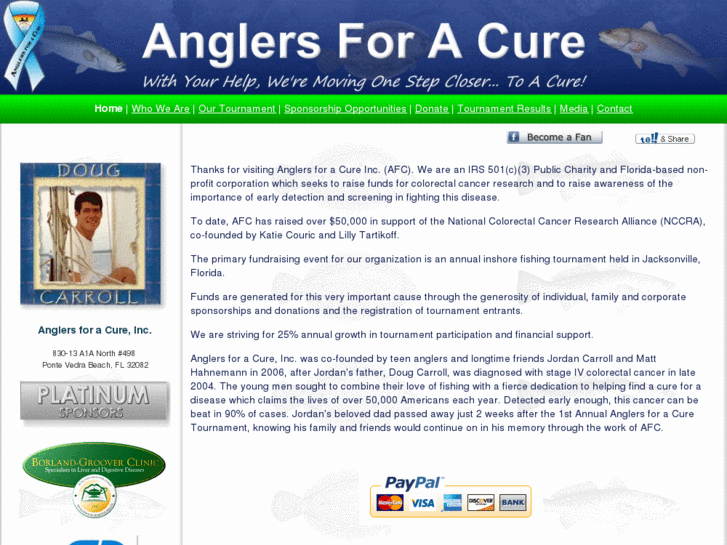 www.anglersforacure.org