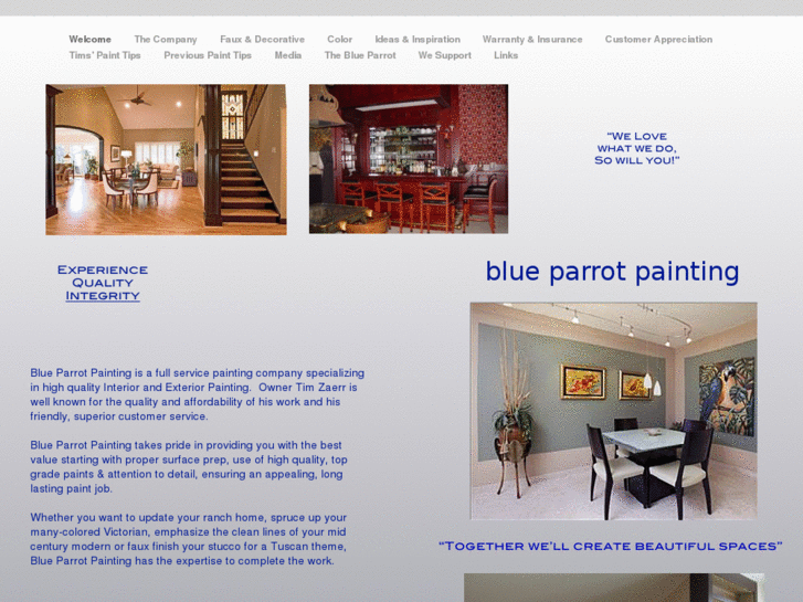 www.blueparrotpainting.com