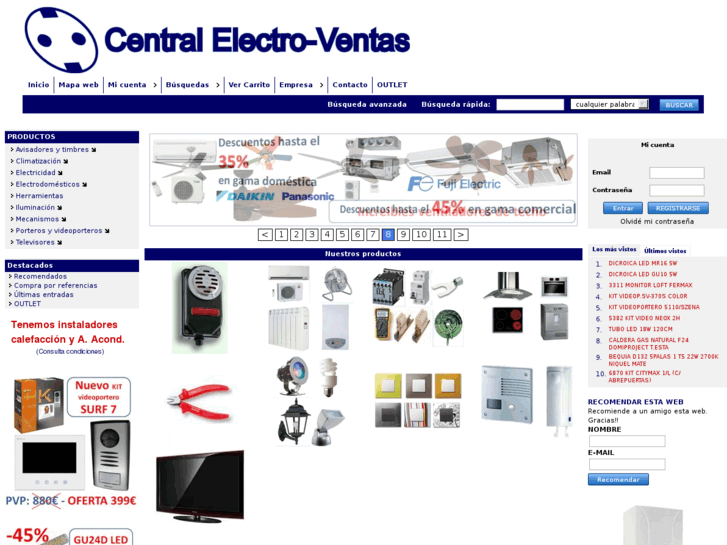 www.centralelectrodomesticos.com