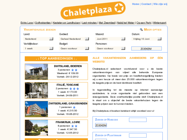 www.chaletplaza.nl