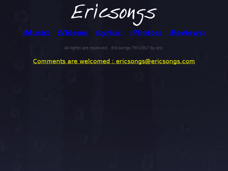 www.ericsongs.com