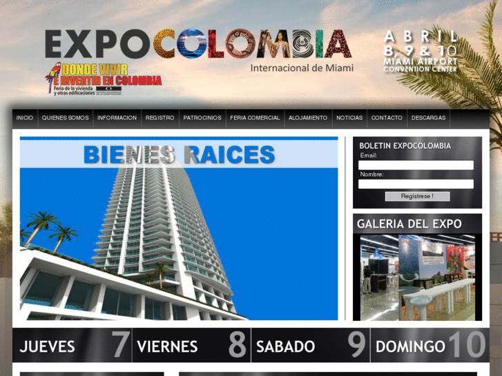 www.expocolombiainternacional.com