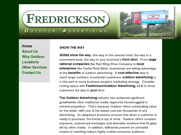 www.fredricksonoutdoor.com