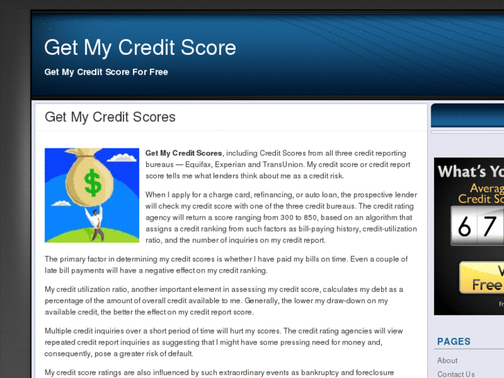 www.getmycreditscore.net