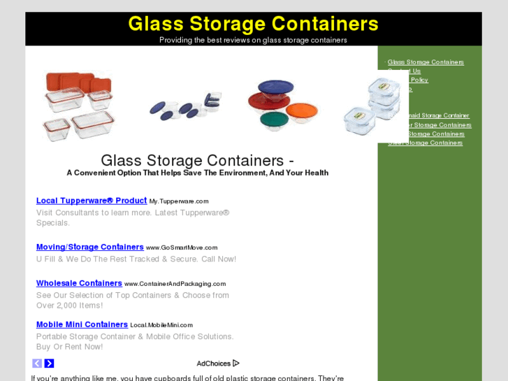 www.glassstoragecontainers.org