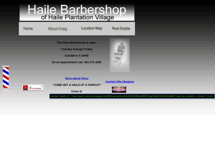 www.hailebarbershop.com