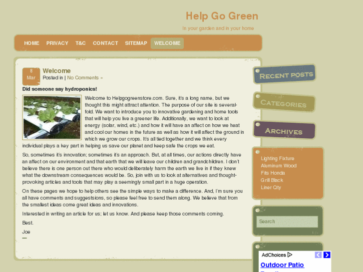 www.helpgogreenstore.com