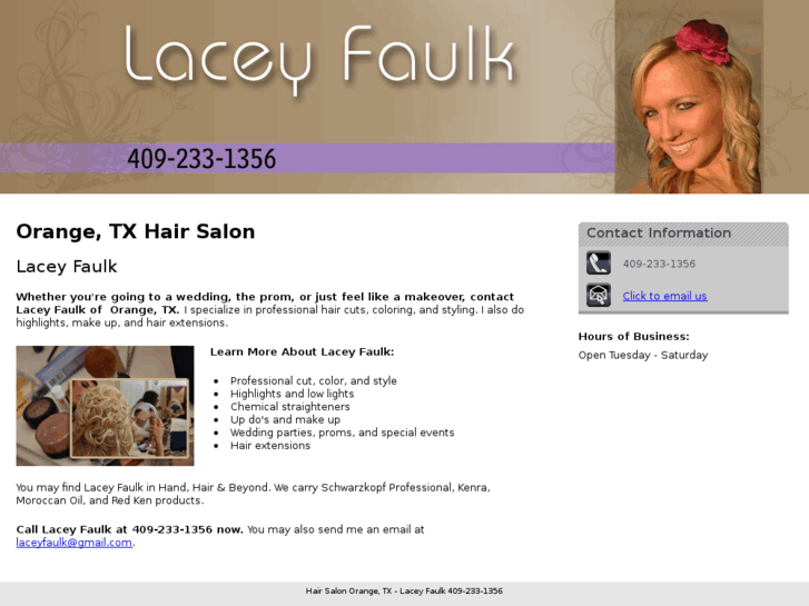 www.laceyfaulk.com