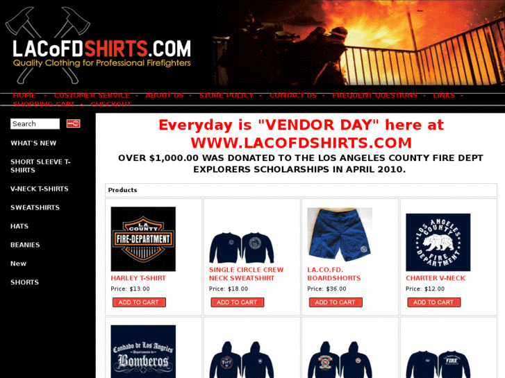 www.lacofdshirts.com