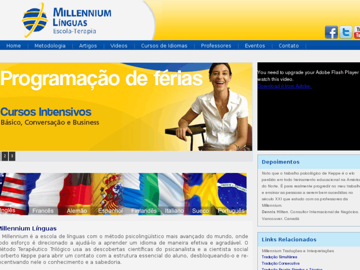 www.millennium-linguas.com.br