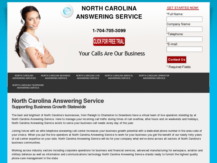 www.northcarolinaansweringservice.com