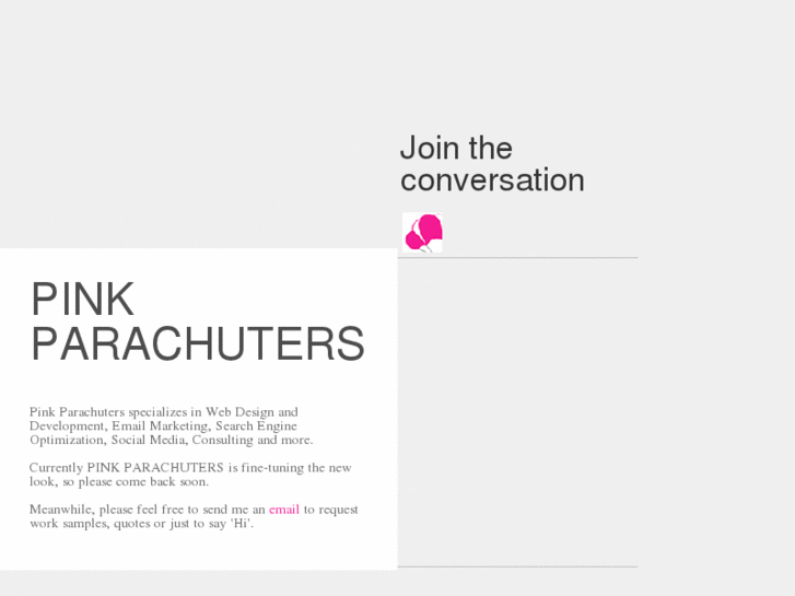 www.pinkparachuters.com