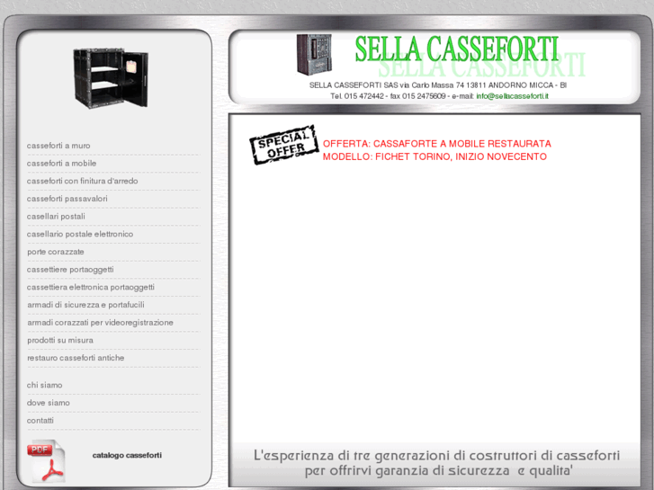 www.sellacasseforti.it