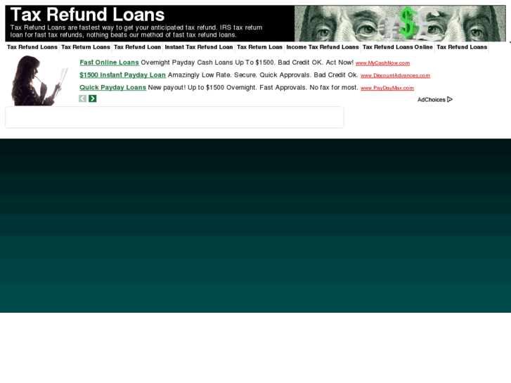 www.taxrefundloans2.com