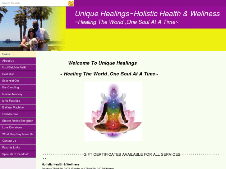 www.uniquehealings.com