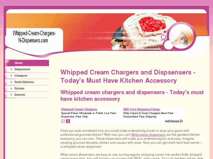 www.whipped-cream-chargers-n-dispensers.com