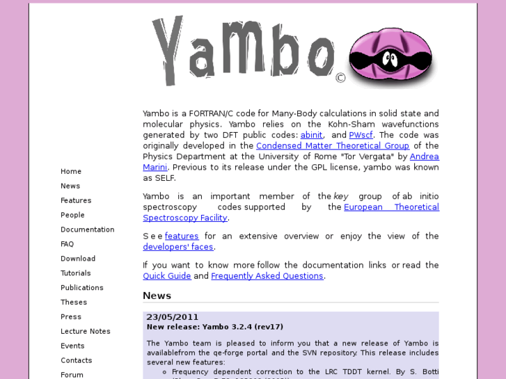 www.yambo-code.org