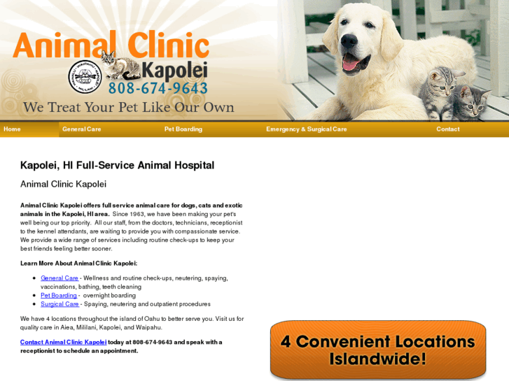 www.animalclinickapolei.net