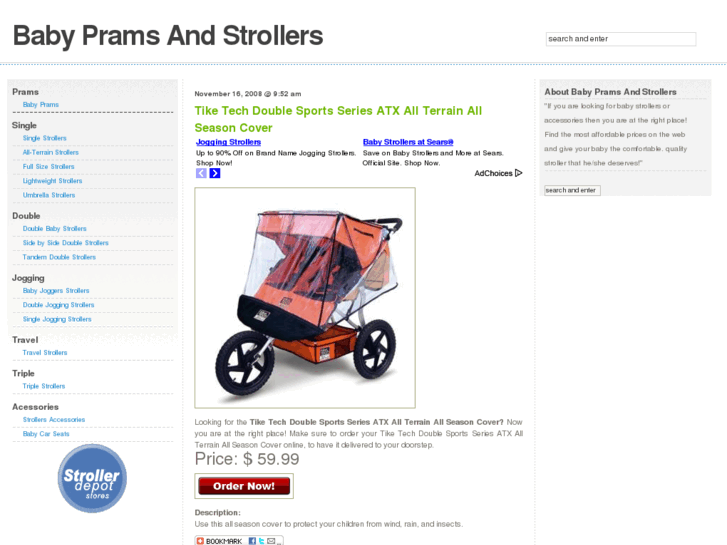 www.babypramsandstrollers.com