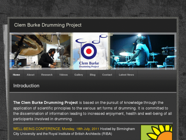 www.clemburkedrummingproject.com