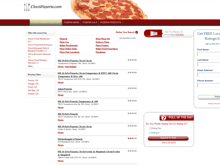 www.clovispizzeria.com