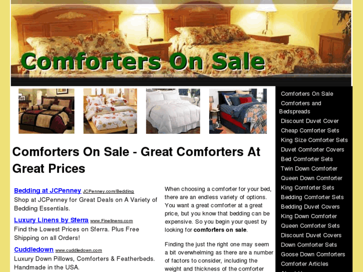 www.comfortersonsale.org