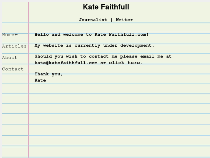 www.katefaithfull.com