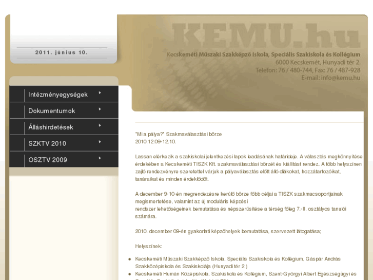 www.kemu.hu