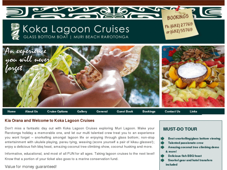 www.kokalagooncruises.co.ck