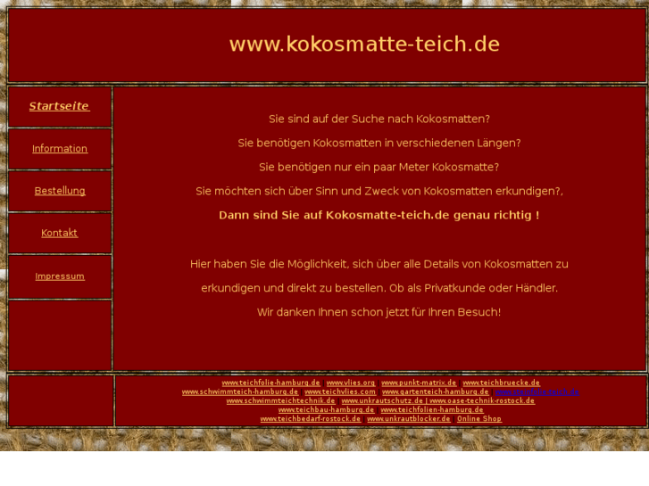 www.kokosmatte-teich.de