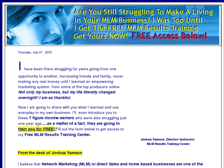 www.mlmresultstraining.info