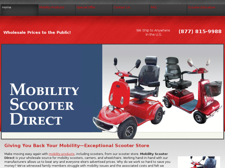 www.mobilityscooterdirect.com