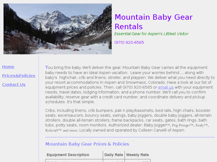 www.mountainbabygear.com