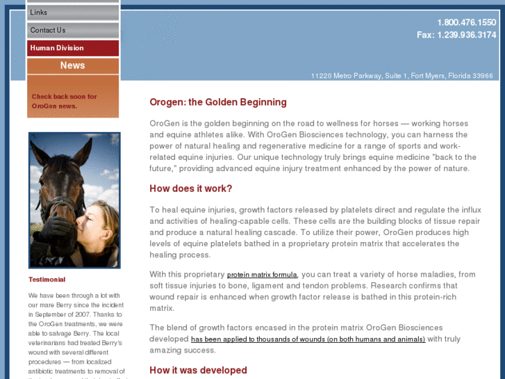 www.orogenequine.com