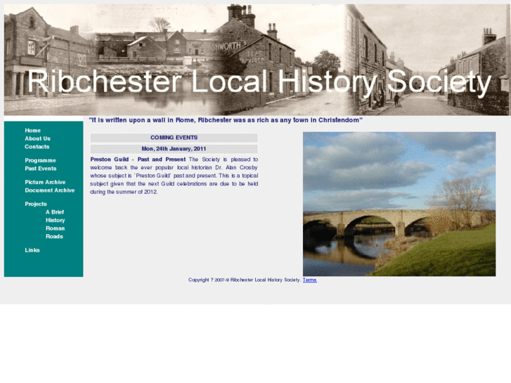 www.ribchesterhistory.org