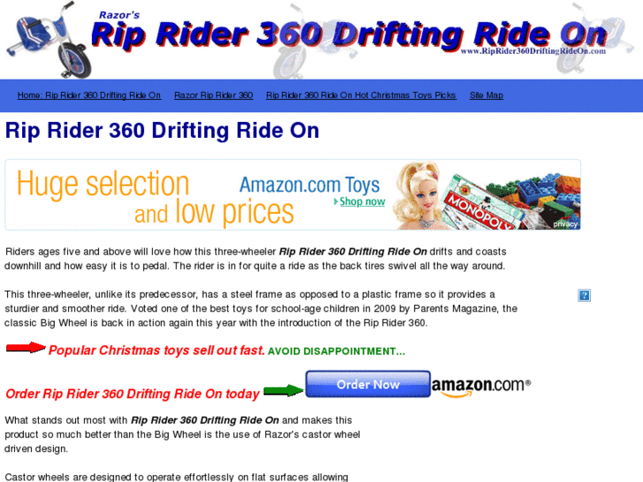 www.riprider360driftingrideon.com