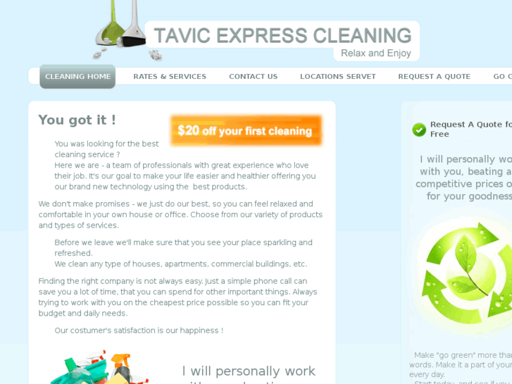 www.tavicexpresscleaning.com