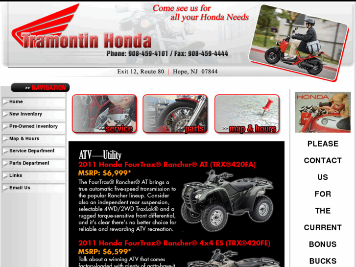 www.tramontinhonda.com