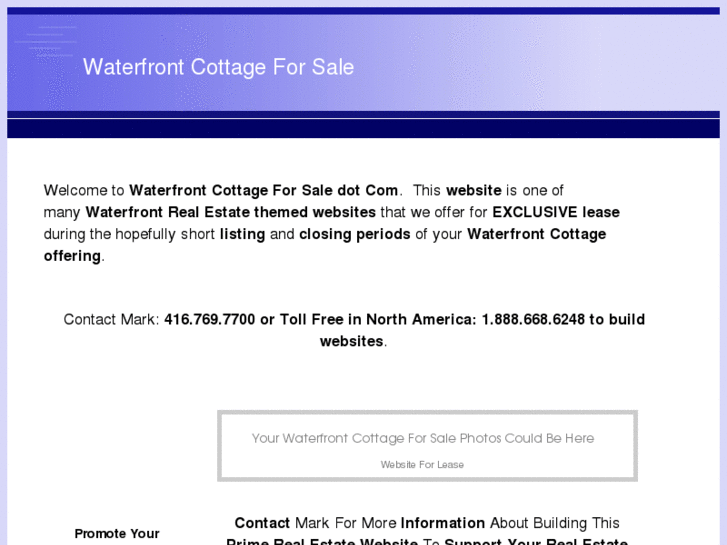 www.waterfrontcottageforsale.com