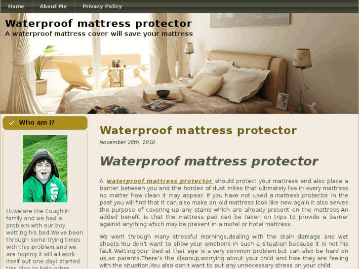 www.waterproof-mattress-protector.net