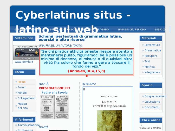 www.cyberlatinus.it