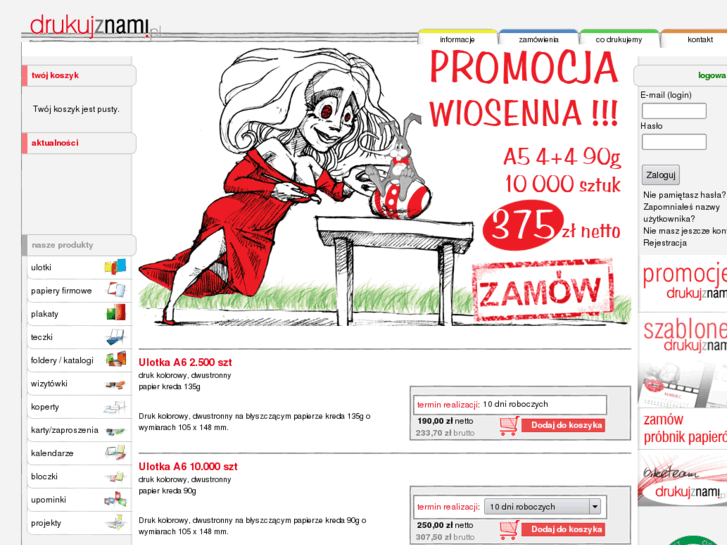 www.drukujznami.pl