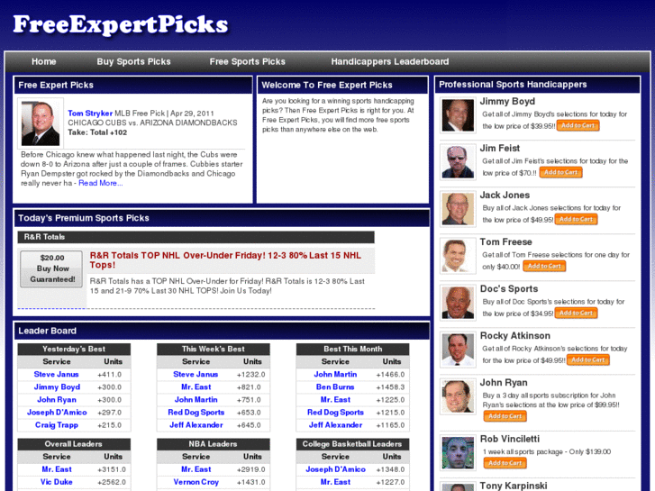 www.freeexpertpicks.com